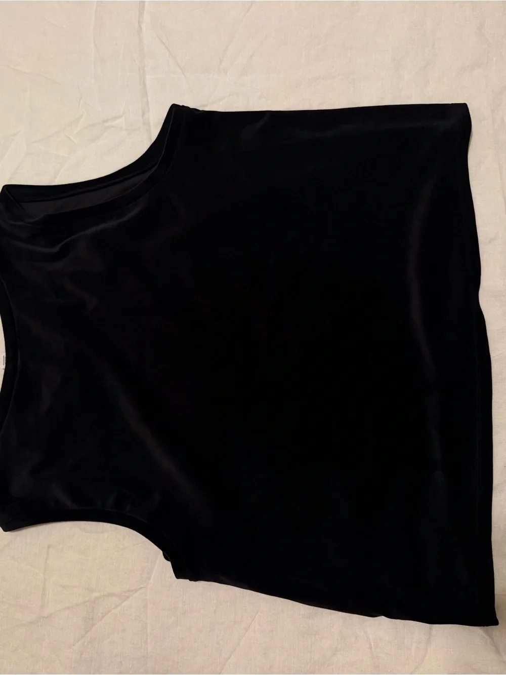 Women’s Black Velvet Sleep Tank and Shorts Set with Pockets - Old Navy